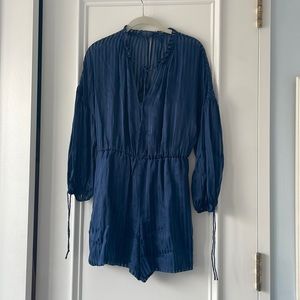 Alice and Olivia Silk Romper